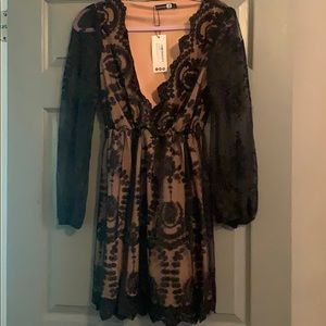New with Tags- Boohoo Lace Cocktail